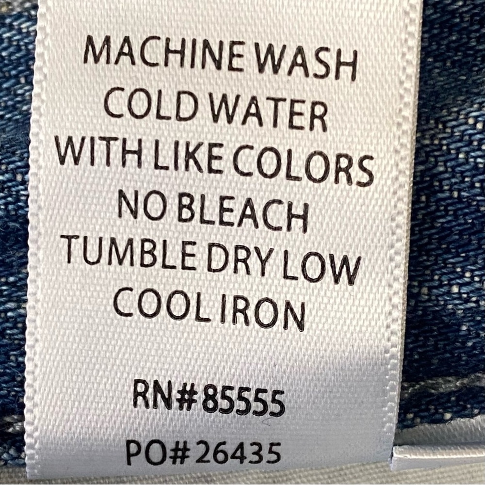 Pistola Light Blue Distressed Straight Leg Jeans Sz 26 - Picture 9 of 11